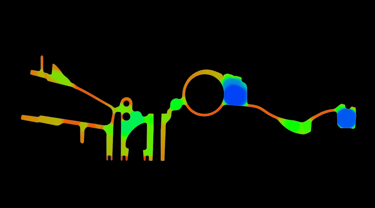 Spheres and Rays: Wall Thickness Analysis