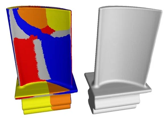 How the Manufacturing Geometry Correction Module corrects, e.g., an injection mold in six steps